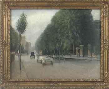 Bayswater Road, Lancaster Gate by 
																	Georg Lagerstedt