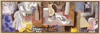 Composition with still life by 
																	Acke Oldenburg