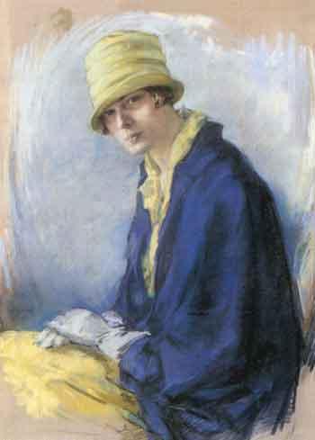 Portrait of a lady by 
																	Leo Theodor van Eekelen