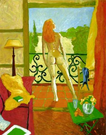 Nude on balcony by 
																	Maciej Kamil Jablonski