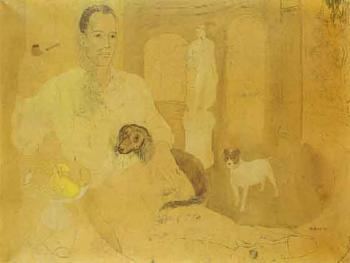 Monsieur H et ses chiens by 
																	Frederick Jessup