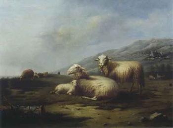 Moutons by 
																	Arthur de Waerhert