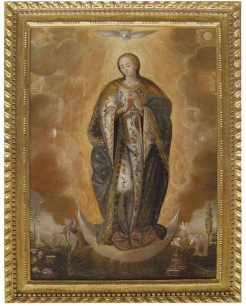 Immaculate Conception by 
																	Juan Sanchez Cotan