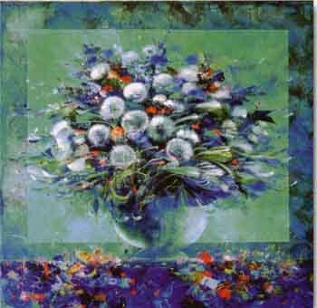 Bouquet bleu by 
																	Francois d'Izarny