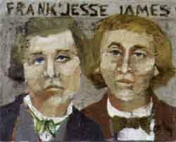 Frank and Jesse James by 
																	Ann Cushing Gantz
