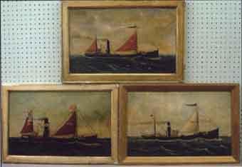 Steamships, Lynbrook. Cold finder. Cold Seeker by 
																	George Race