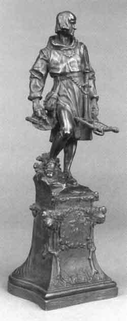 Model of St. Hubertus by 
																	Johann Rathausky