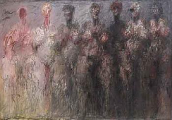Standing female nudes by 
																	Charles Eckart