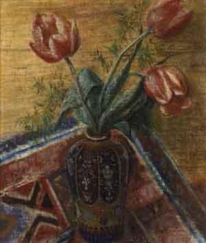 Tulips by 
																	Franz Luby