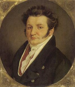 Portrait of Joseph Louis Fransotiere, Comte de St Benoit La Chipotte by 
																	Jean Louis Laneuville