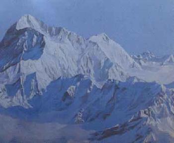 Makalv, Himalaya, landscape by 
																			Diane Barko