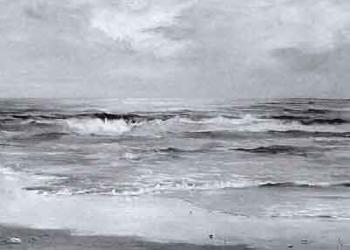 Rye coastline by 
																	Helen Nicolay