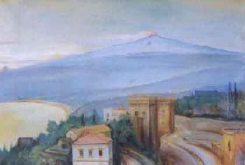 Etna by 
																	Gustav Gwozdecki
