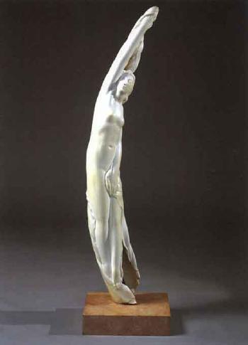 Femme nue voilee by 
																	Emile Just Bachelet