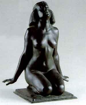 Egyptian nude by 
																	Allan G Wyon