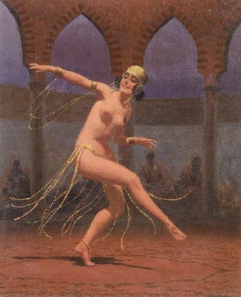 Harem dancer by 
																	Herbert Rothgaengel