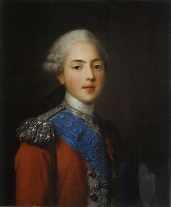 Portrait de Charles Philippe de France by 
																	Jean Martial Fredou