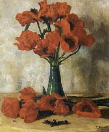 Poppies by 
																	Fritz Voirol