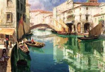 Canal in Venice by 
																	 Pagan