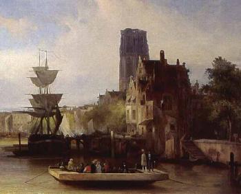 The ferry by 
																	Jan van der Kaa