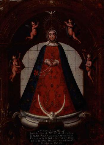 Our Lady of the Rosary by 
																	Jose de Paez