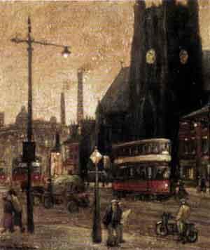 New Cross, Manchester by 
																	Arthur Delaney