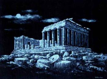 Acropolis, Athens by 
																	Dionissis Zaverdinos