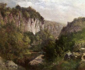 Lover's leap, Buxton, Derbyshire by 
																	James Astbury Hammersley