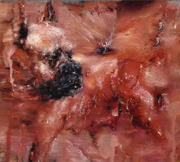 Bull dog. Ink I-III by 
																			 Liu Wei
