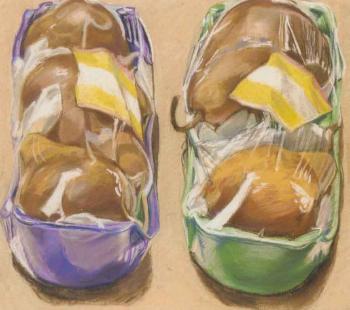 Pears by 
																	Janet Fish