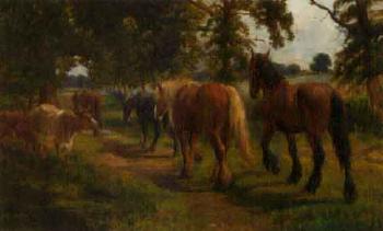 Off to the paddock by 
																	Constance Mary Fawssett