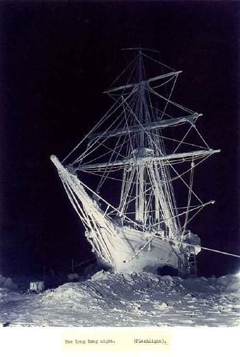 Scenes in connection with the happenings to the Weddell sea party by 
																			Frank Hurley