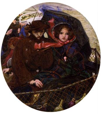 The last of England by 
																	Ford Madox Brown