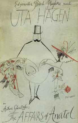 The affairs of Anatol by 
																	Saul Steinberg