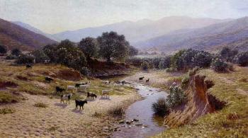 Le mont Eydough et la vallee du ruisseau d'or, environs de Bone by 
																	Antoine Gadan