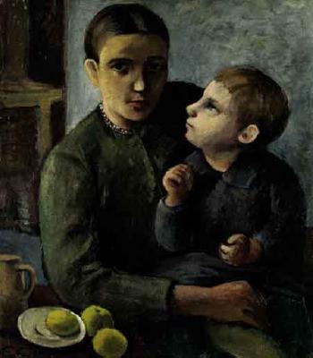 Mother with child by 
																	Grete Csaki-Copony