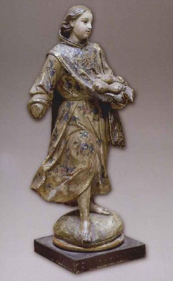 Saint Nicholas of Tolentino by 
																	Francisco Zarcillo y Alcaraz