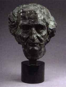 Bust of Sir Robert Mayer by 
																	Annette Rowdon