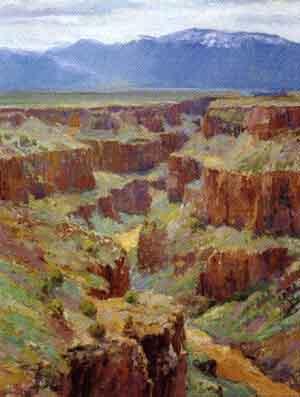 View of the gorge by 
																			Marlin Linville