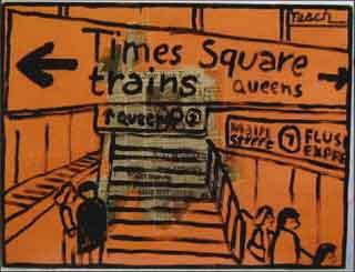 Times Square by 
																	M Teach