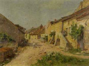 Village by 
																	Alfred Pierre Joseph Jeanmougin