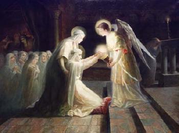 La communion by 
																			Anne Marie Esprit