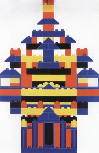 Erik's house - Lego by 
																	Barbro Ostlihn