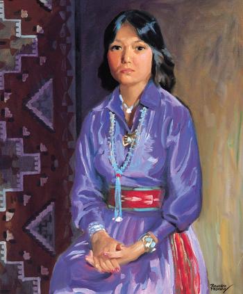 Colina, Navajo by 
																			Ramon Mitchell Froman