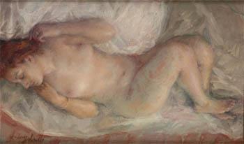 Female nude by 
																	Guillermo Vargas Ruiz