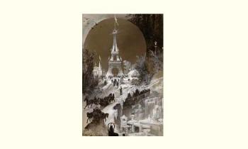 La Tour de Glace, imitation de la Tour Eiffel, elevee a Saint Petersbourg by 
																			Nikolai Karasin