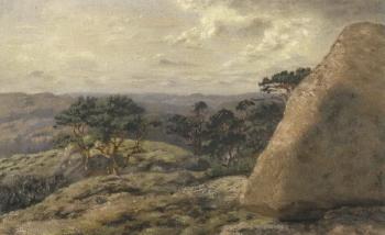 View from Venemyr near Kristiansand by 
																	Olaf Isaachsen