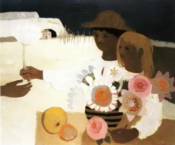 The gift by 
																	Mary Fedden