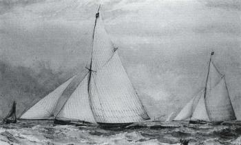 On the Solent by 
																	Frederick Bertrand Harnack