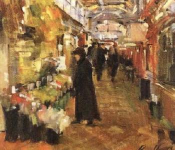 Covered market by 
																	Bruce Yardley